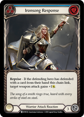 Ironsong Response (Blue) [U-WTR134] (Welcome to Rathe Unlimited)  Unlimited Rainbow Foil | Webway Games