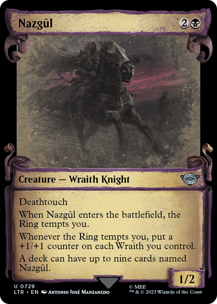Nazgul (0729) [The Lord of the Rings: Tales of Middle-Earth Showcase Scrolls] | Webway Games