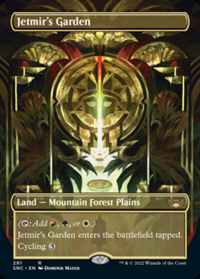 Jetmir's Garden (Borderless Alternate Art) [Streets of New Capenna] | Webway Games
