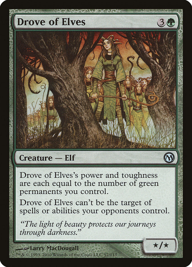 Drove of Elves [Duels of the Planeswalkers] | Webway Games