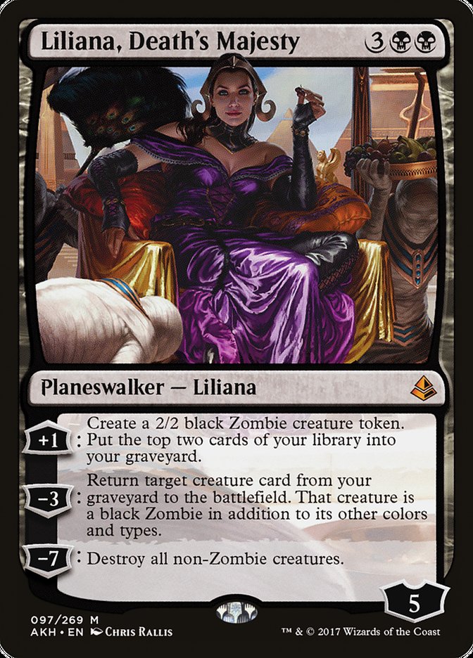 Liliana, Death's Majesty [Amonkhet] | Webway Games