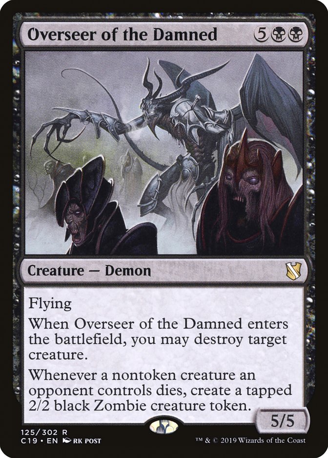 Overseer of the Damned [Commander 2019] | Webway Games