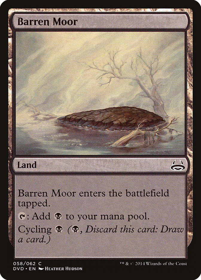 Barren Moor (Divine vs. Demonic) [Duel Decks Anthology] | Webway Games