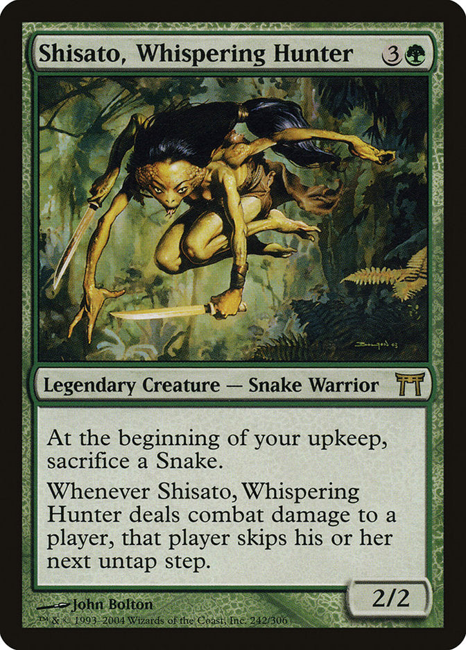 Shisato, Whispering Hunter [Champions of Kamigawa] | Webway Games