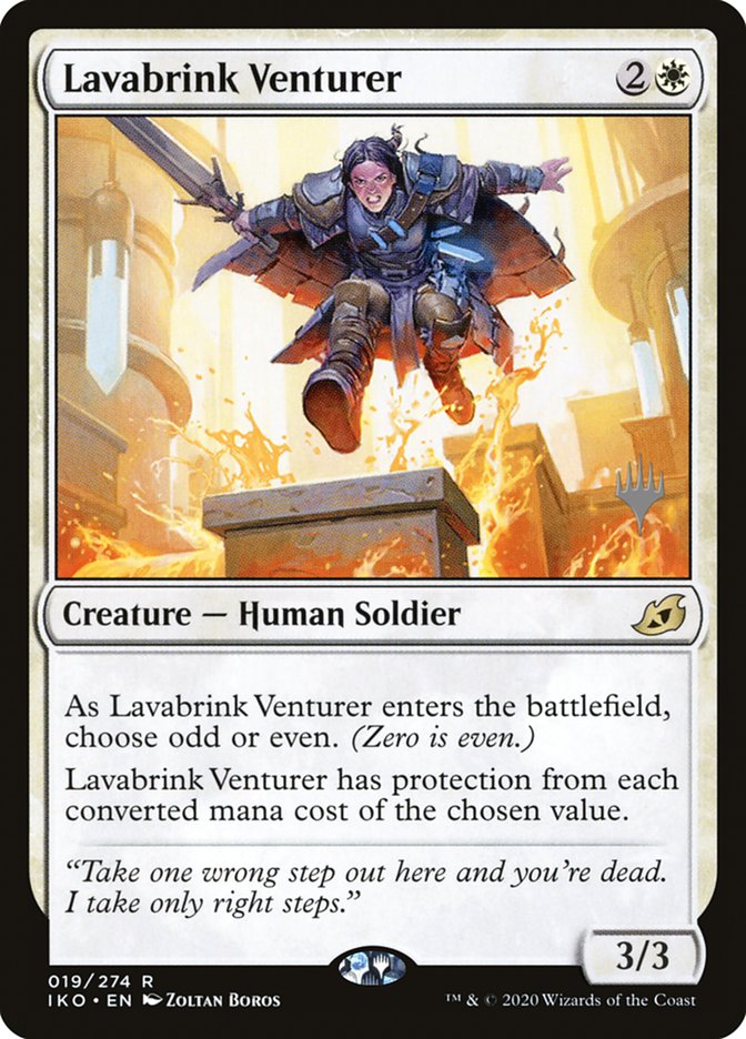 Lavabrink Venturer (Promo Pack) [Ikoria: Lair of Behemoths Promos] | Webway Games