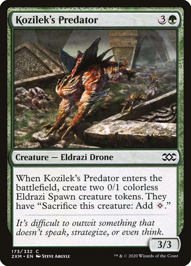 Kozilek's Predator [Double Masters] | Webway Games