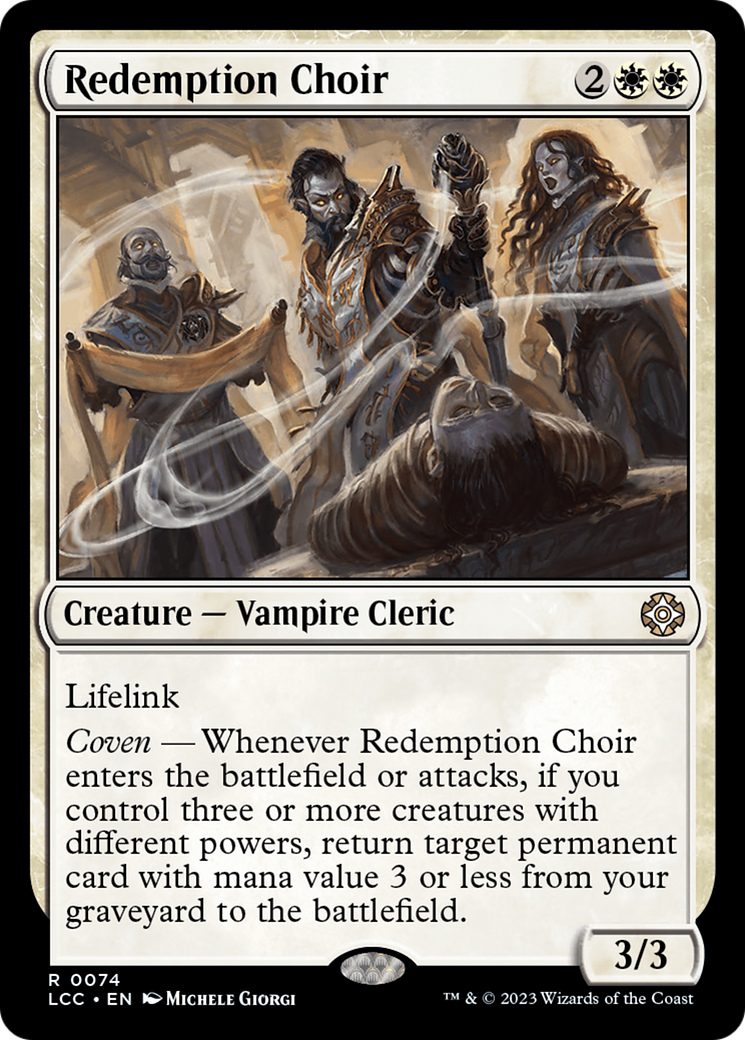 Redemption Choir [The Lost Caverns of Ixalan Commander] | Webway Games