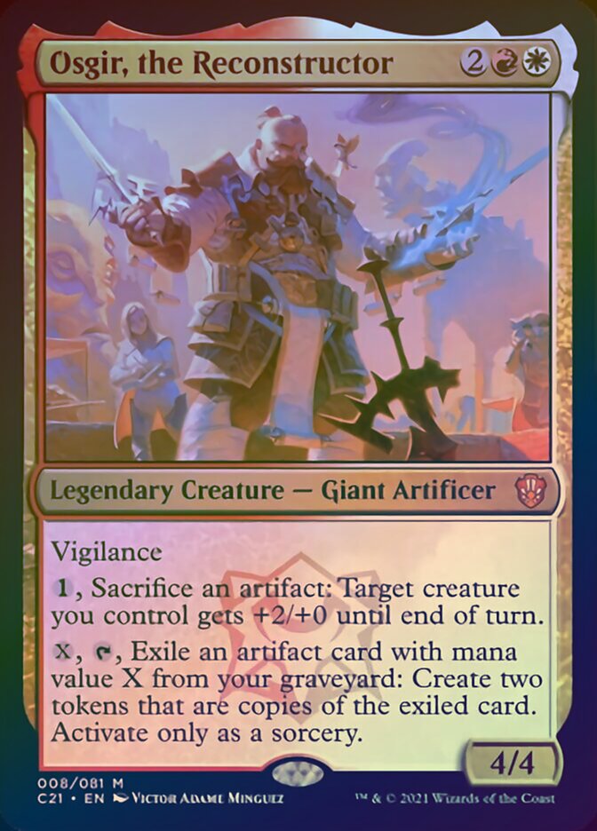 Osgir, the Reconstructor (Display Commander) [Commander 2021] | Webway Games