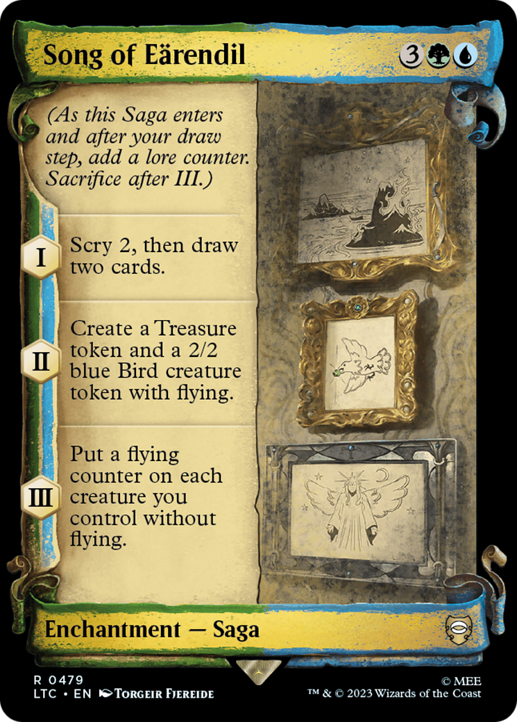 Song of Earendil [The Lord of the Rings: Tales of Middle-Earth Commander Showcase Scrolls] | Webway Games