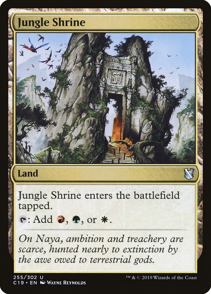 Jungle Shrine [Commander 2019] | Webway Games
