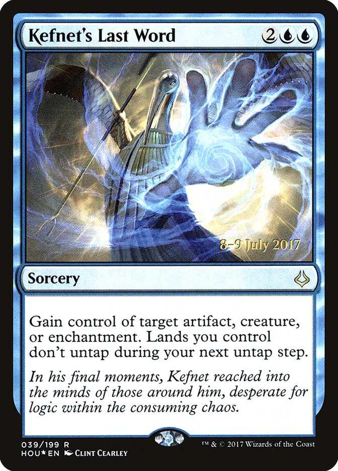 Kefnet's Last Word  [Hour of Devastation Prerelease Promos] | Webway Games