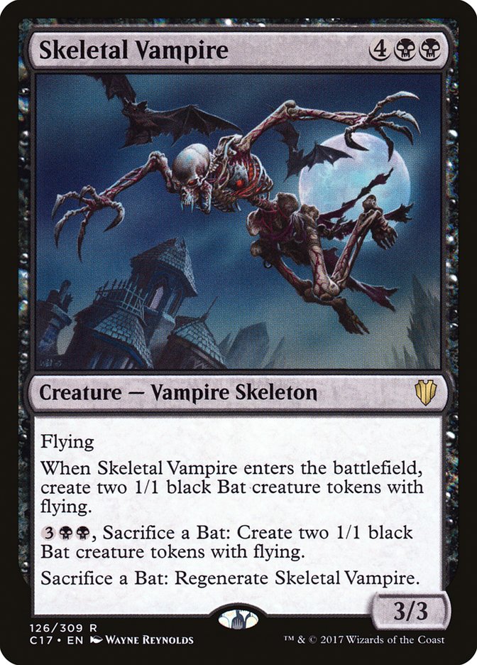 Skeletal Vampire [Commander 2017] | Webway Games
