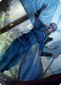 Inga Rune-Eyes Art Card (Gold-Stamped Signature) [Kaldheim: Art Series] | Webway Games