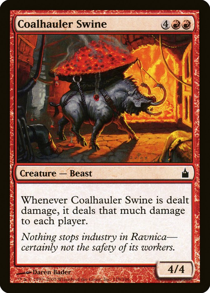 Coalhauler Swine [Ravnica: City of Guilds] | Webway Games