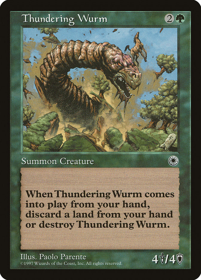 Thundering Wurm [Portal] | Webway Games