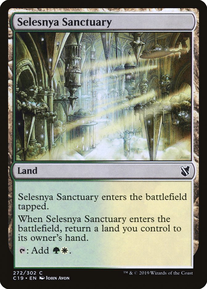 Selesnya Sanctuary [Commander 2019] | Webway Games