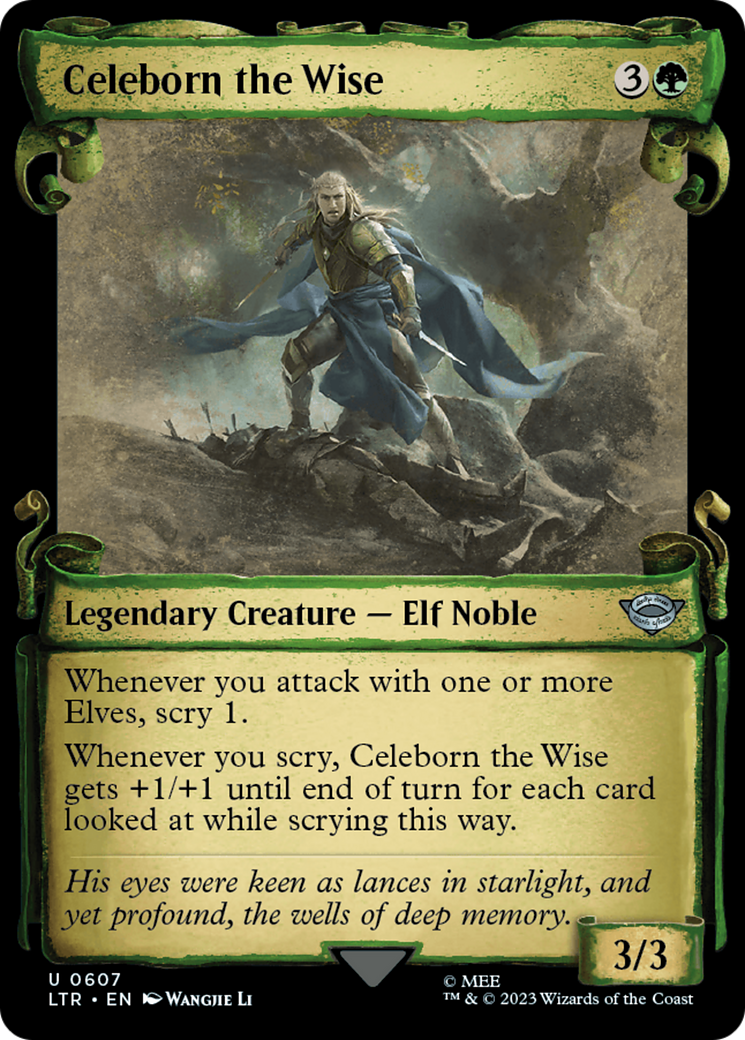 Celeborn the Wise [The Lord of the Rings: Tales of Middle-Earth Showcase Scrolls] | Webway Games