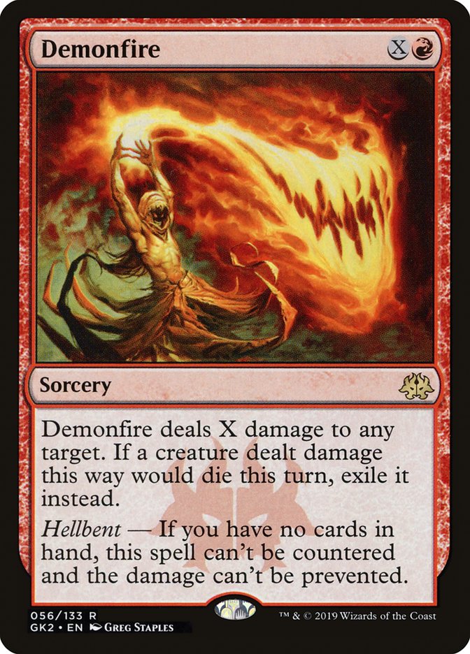 Demonfire [Ravnica Allegiance Guild Kit] | Webway Games