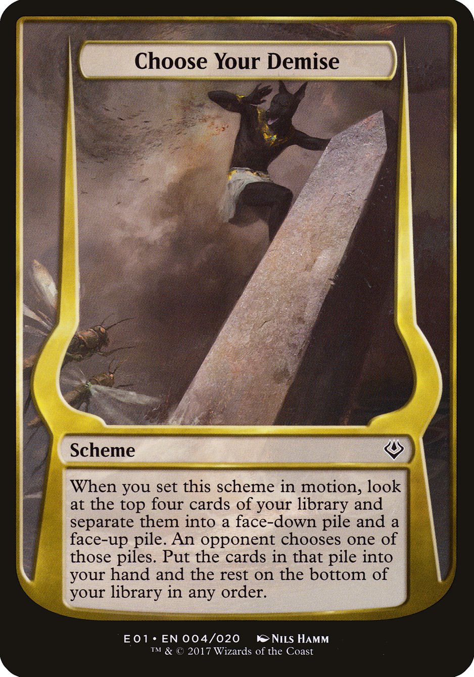 Choose Your Demise [Archenemy: Nicol Bolas Schemes] | Webway Games