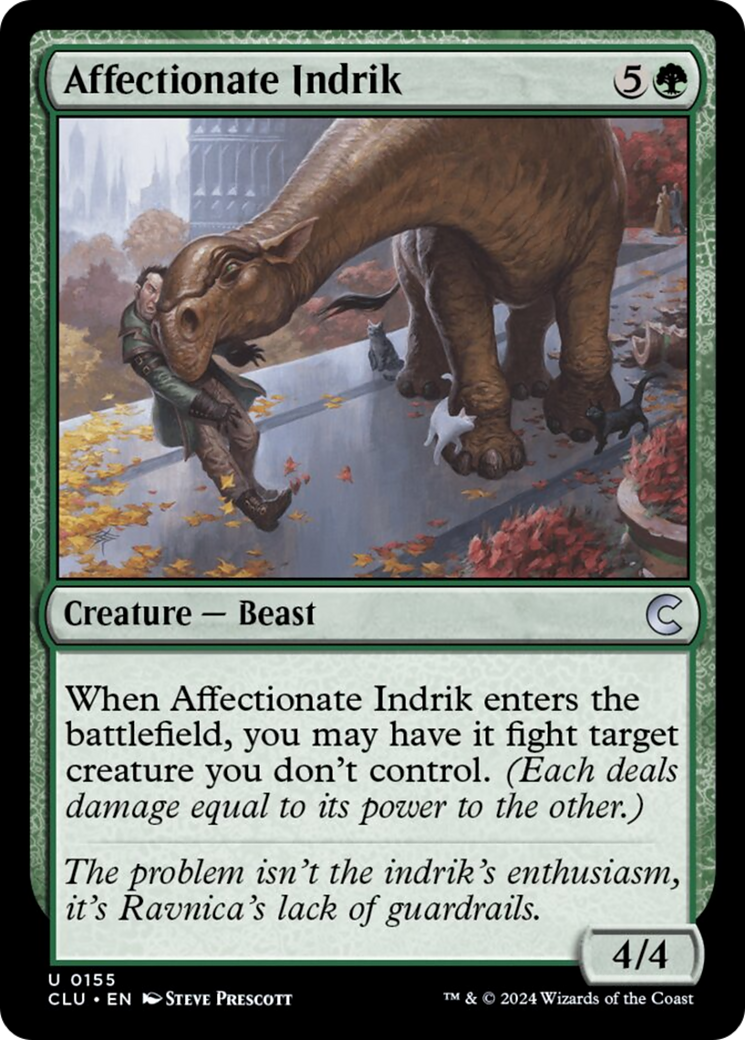 Affectionate Indrik [Ravnica: Clue Edition] | Webway Games