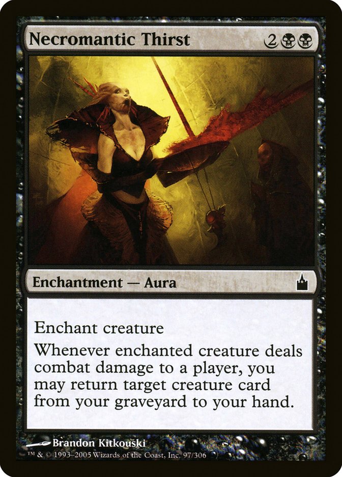 Necromantic Thirst [Ravnica: City of Guilds] | Webway Games
