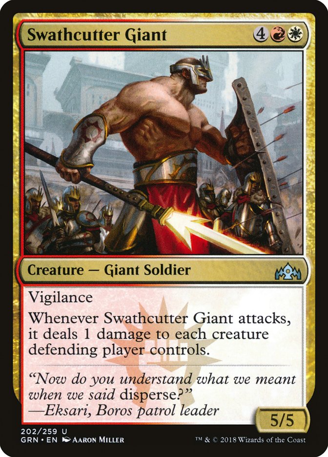 Swathcutter Giant [Guilds of Ravnica] | Webway Games