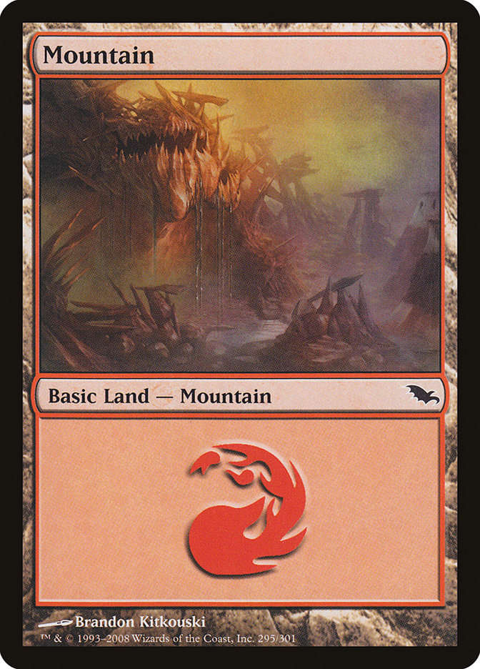 Mountain (#295) [Shadowmoor] | Webway Games