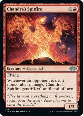 Chandra's Spitfire [Jumpstart 2022] | Webway Games
