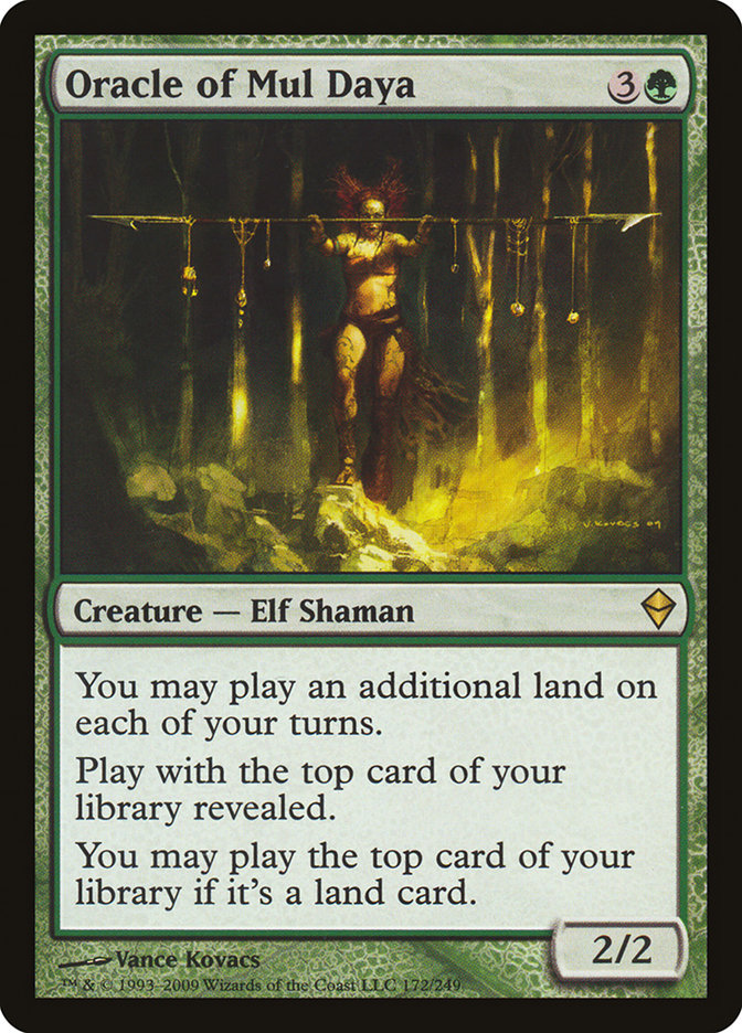 Oracle of Mul Daya [Zendikar] | Webway Games