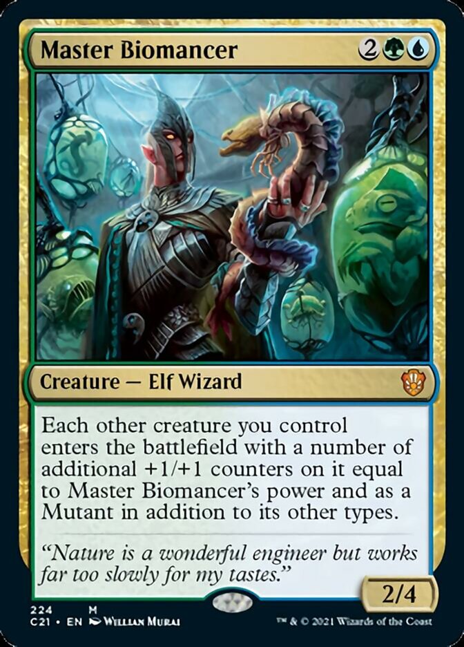 Master Biomancer [Commander 2021] | Webway Games