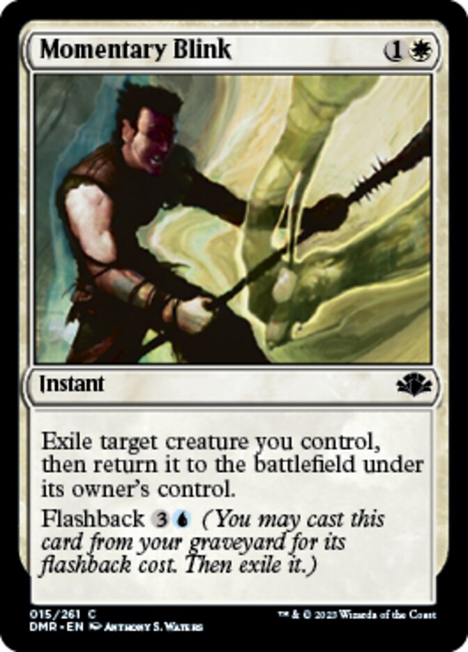 Momentary Blink [Dominaria Remastered] | Webway Games