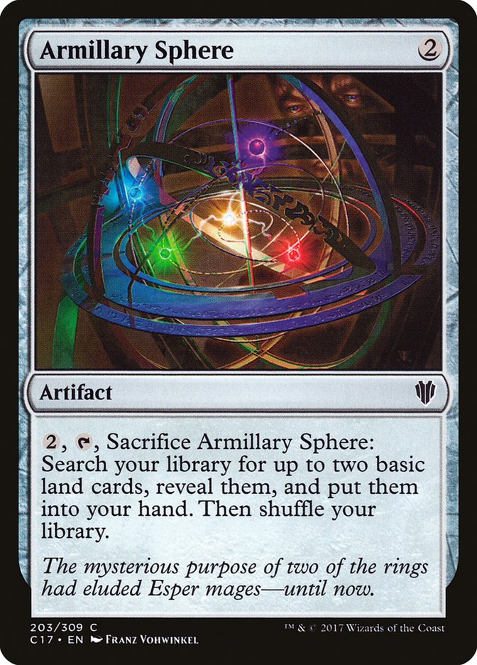 Armillary Sphere [Commander 2017] | Webway Games