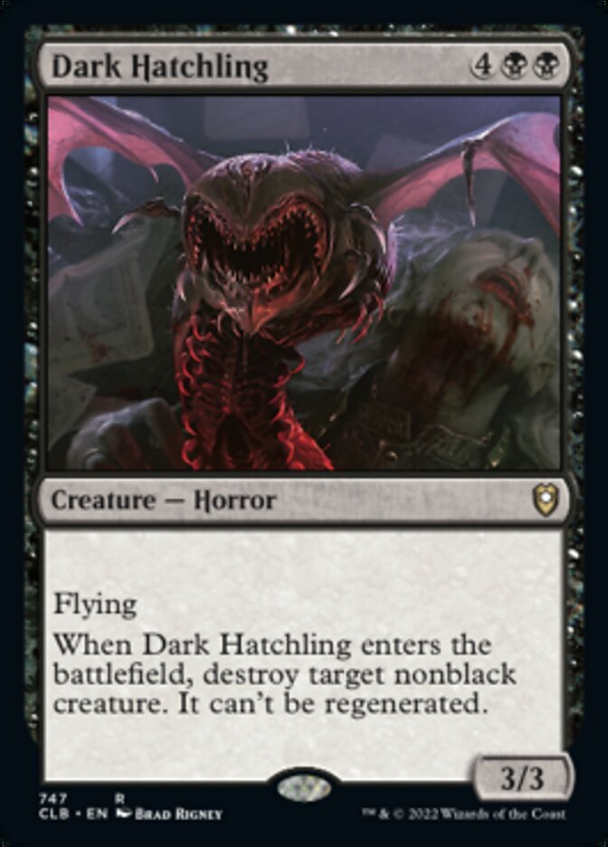 Dark Hatchling [Commander Legends: Battle for Baldur's Gate] | Webway Games