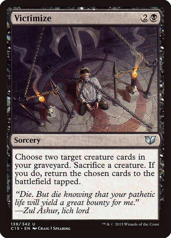 Victimize [Commander 2015] | Webway Games