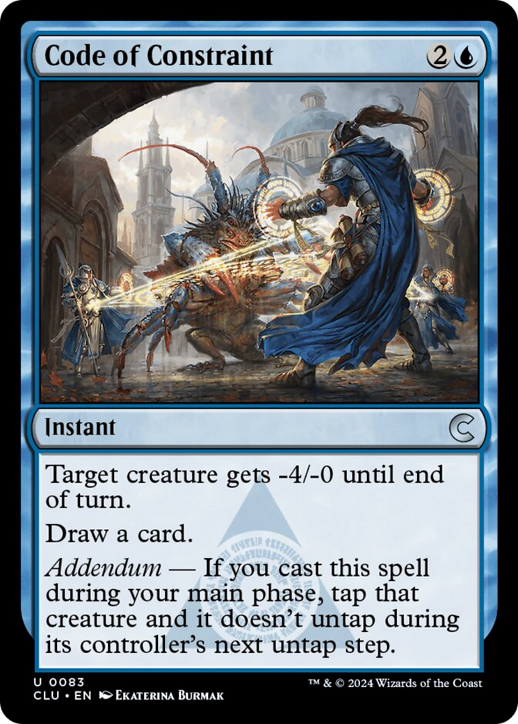 Code of Constraint [Ravnica: Clue Edition] | Webway Games