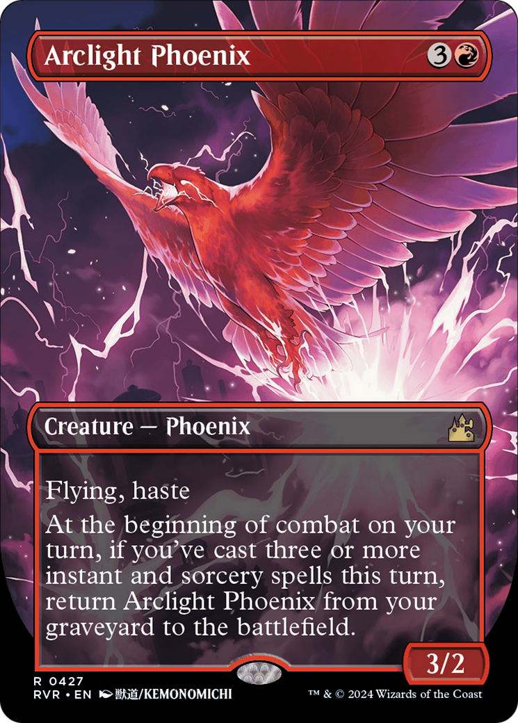 Arclight Phoenix (Anime Borderless) [Ravnica Remastered] | Webway Games