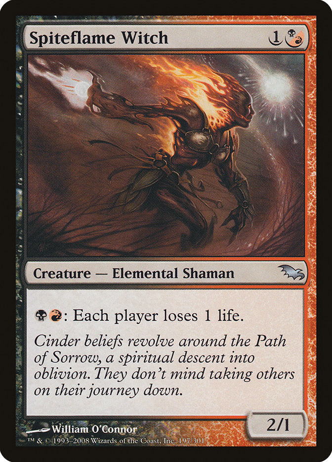 Spiteflame Witch [Shadowmoor] | Webway Games