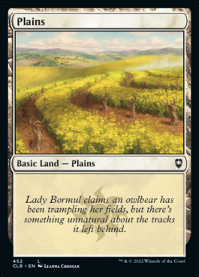Plains (452) [Commander Legends: Battle for Baldur's Gate] | Webway Games