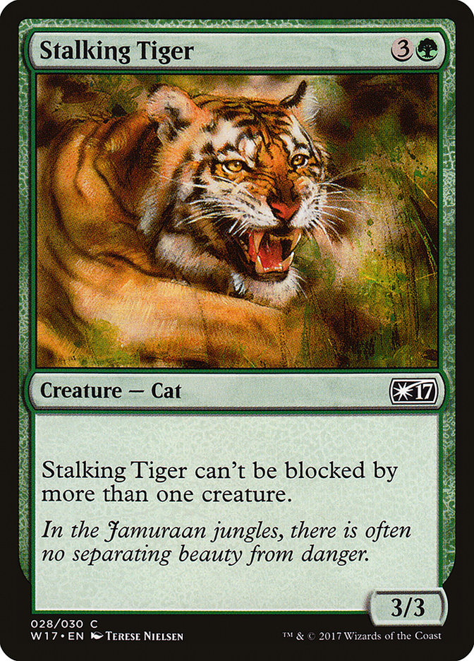 Stalking Tiger [Welcome Deck 2017] | Webway Games