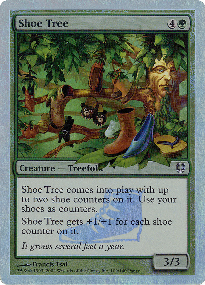 Shoe Tree (Alternate Foil) [Unhinged] | Webway Games