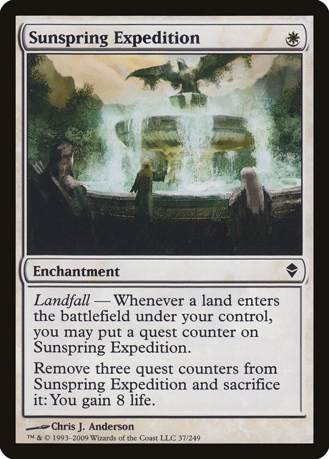 Sunspring Expedition [Zendikar] | Webway Games
