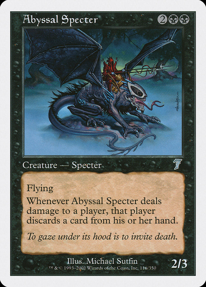 Abyssal Specter [Seventh Edition] | Webway Games