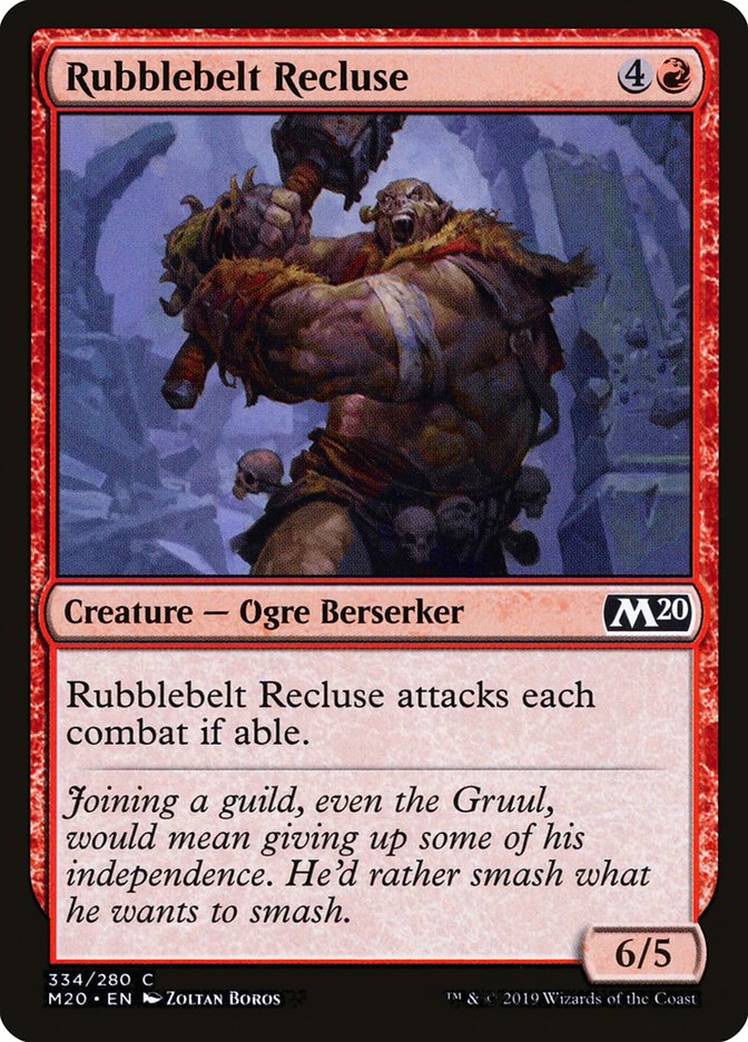 Rubblebelt Recluse [Core Set 2020] | Webway Games