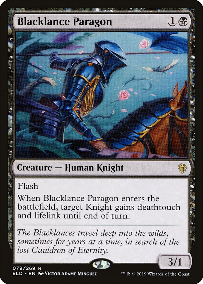 Blacklance Paragon [Throne of Eldraine] | Webway Games