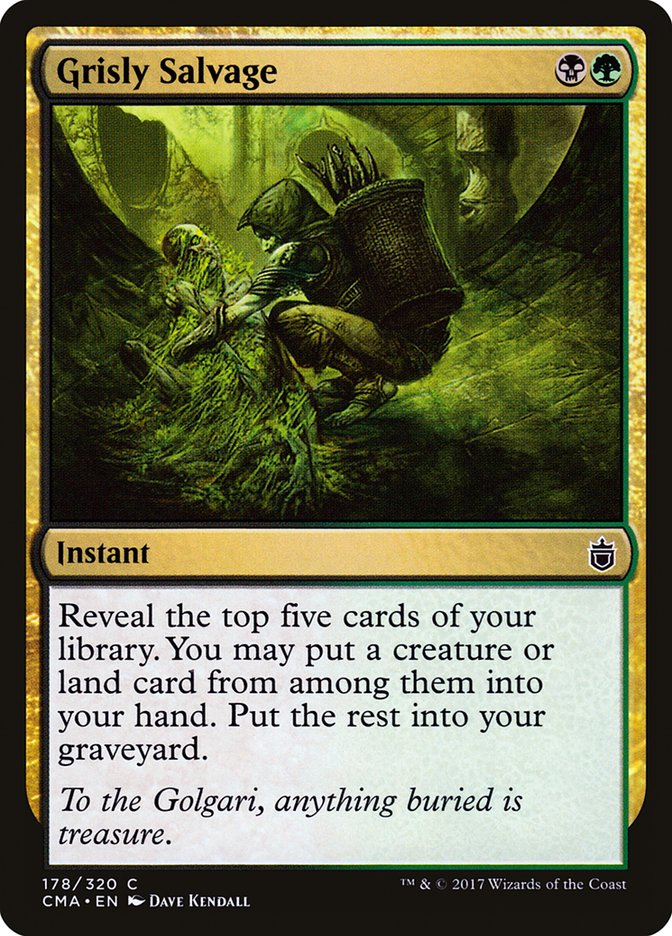 Grisly Salvage [Commander Anthology] | Webway Games