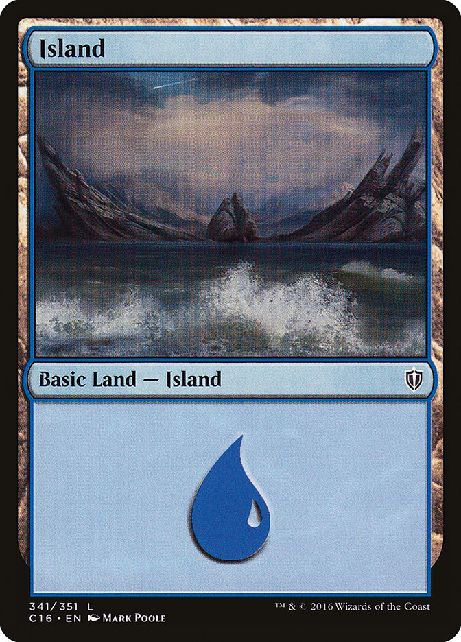 Island (#341) [Commander 2016] | Webway Games
