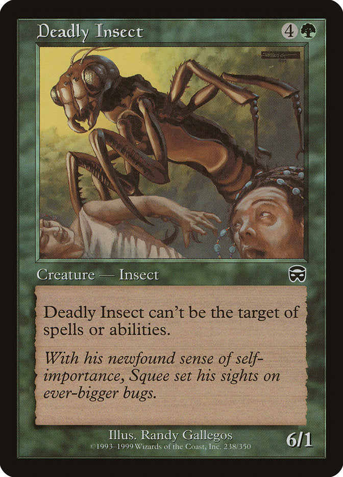 Deadly Insect [Mercadian Masques] | Webway Games