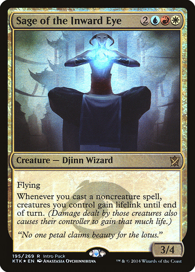 Sage of the Inward Eye (Intro Pack) [Khans of Tarkir Promos] | Webway Games