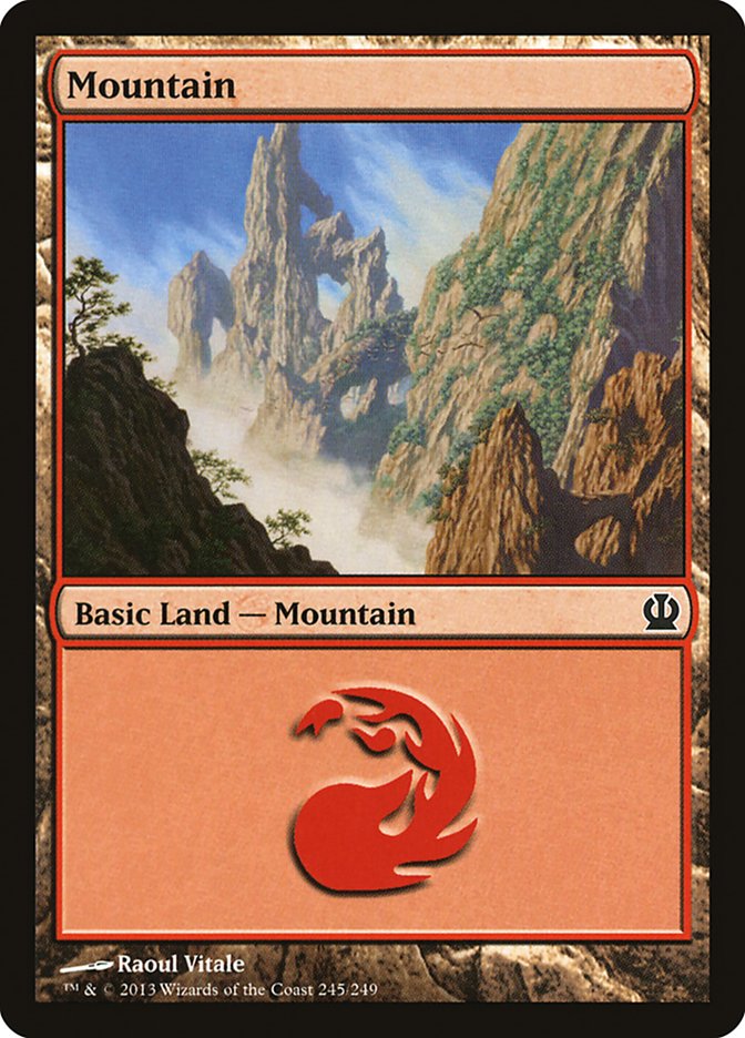 Mountain (#245) [Theros] | Webway Games