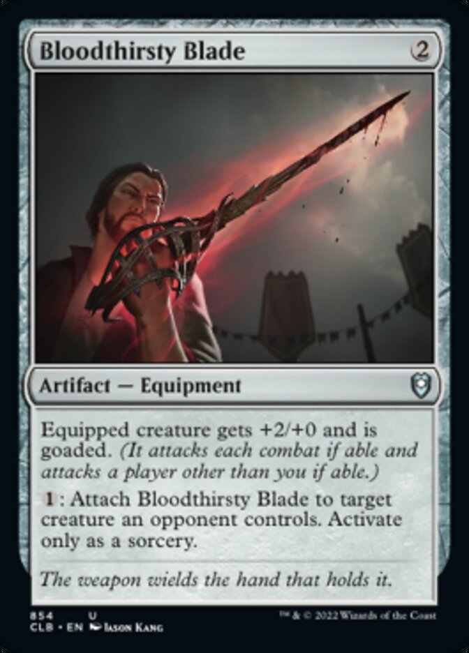 Bloodthirsty Blade [Commander Legends: Battle for Baldur's Gate] | Webway Games